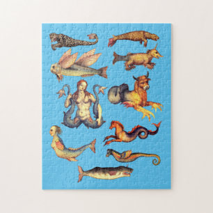 fantasi Beasts Sea cresters Art Pussel