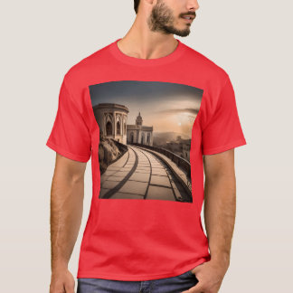 Fantasi bilder stad Marocko stad Larache present T Shirt
