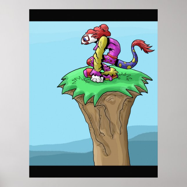 fantasi clown poster (Framsidan)