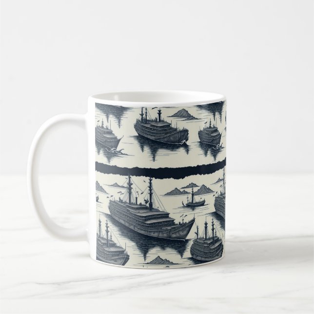 fantasi kaffemugg (Vänster)