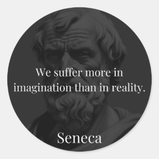 Fantasi och lidande: Seneca om perception Runt Klistermärke