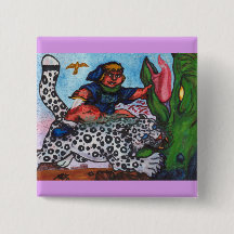 fantasi pojke som leker katt som bråkar drake