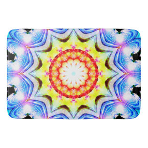 Fantasi Priest Mage Magic Vibrant Mandela Badrumsmatta