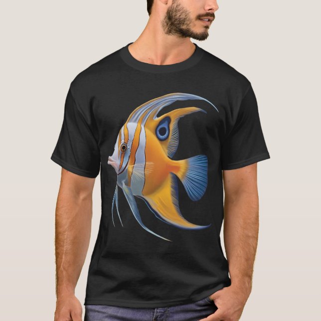 Fantasi randig guldfisk t shirt (Framsida)
