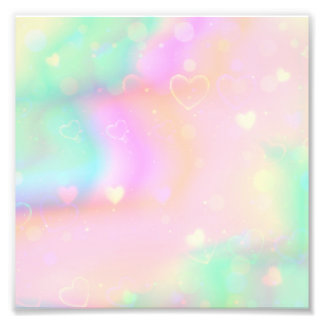 Fantasi-regnbågsbakgrund. Vektorillustration av Fototryck