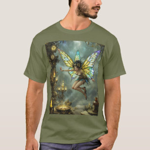 Fantasi Söta Pixie Fjärilsvingar T Shirt