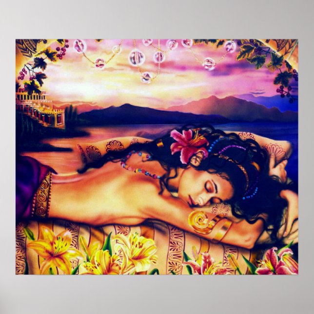 Fantasia (Ariadne) av Lisa Iris Poster (Framsidan)