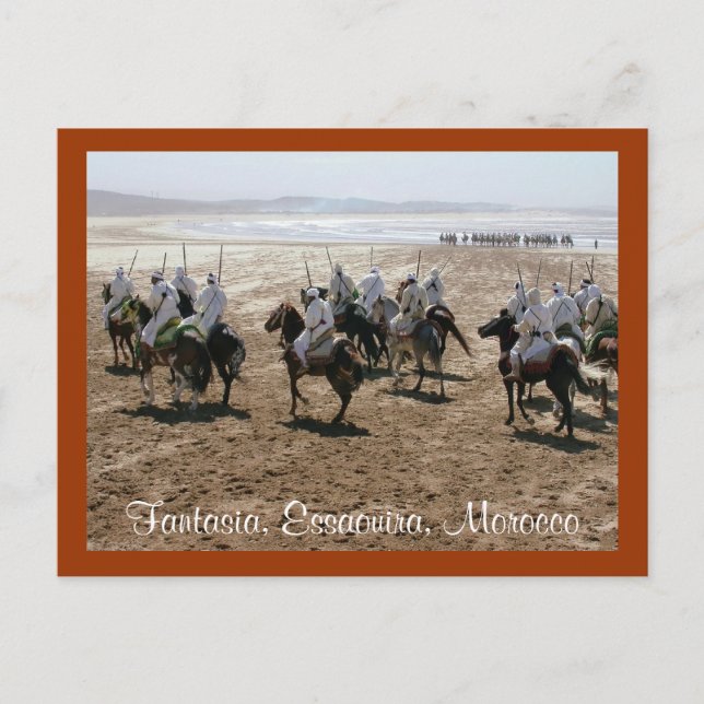 Fantasia, Essaouira, Marocko Vykort (Framsida)