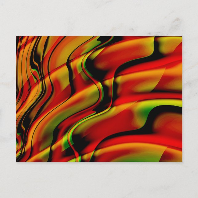 Fantasia med rött vykort (Framsida)