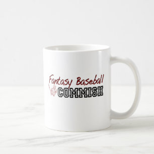 Fantasibaseball Commish Kaffemugg