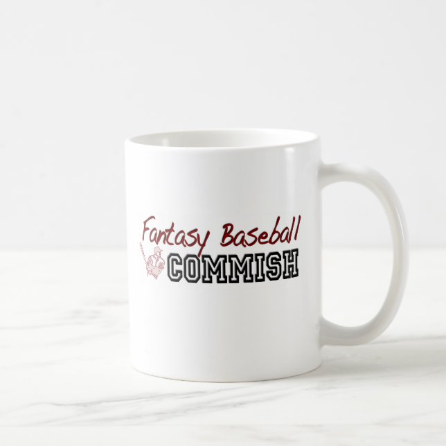 Fantasibaseball Commish Kaffemugg (Höger)