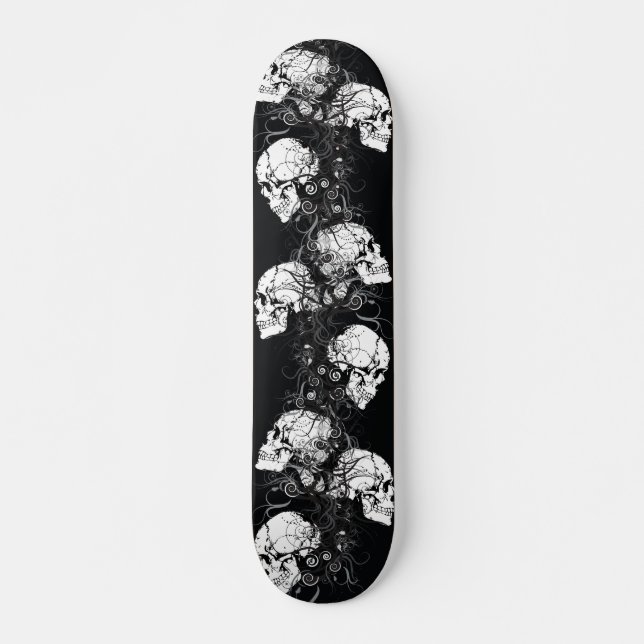 FantasidöskallarSkateboard Mini Skateboard Bräda 18,7 Cm (Framsida)