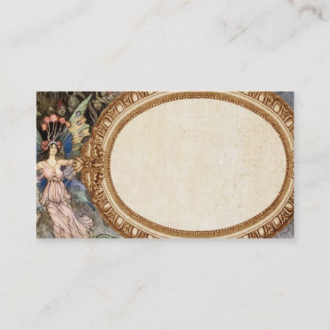 Fantasifevisitkort Visitkort (Framsida)