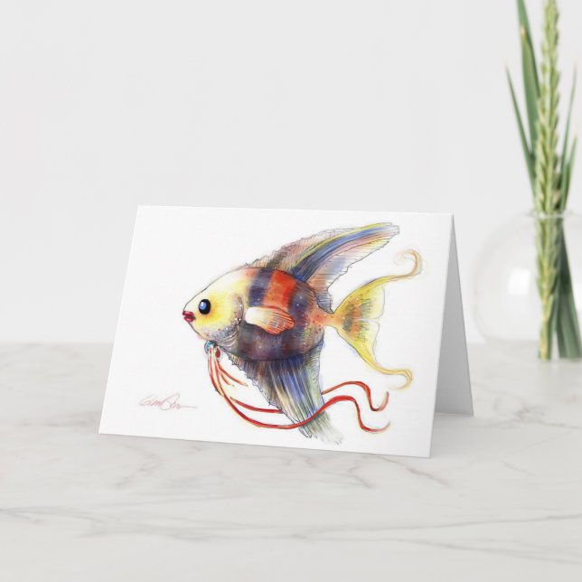 Fantasifisk: Angelica Kort (Framsida)