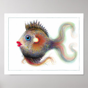 Fantasifiskaffisch: Finare Poster