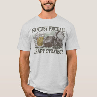 Fantasifotboll formulerar strategi t-shirt