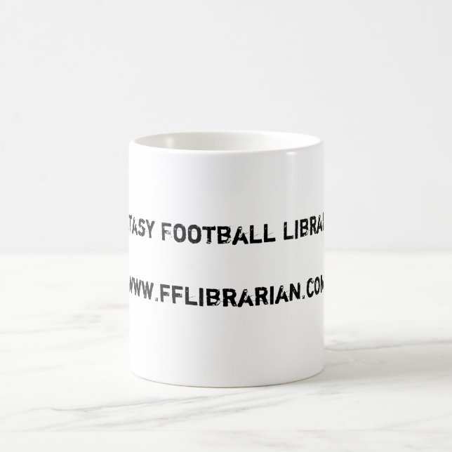 Fantasifotboll Librarianwww.fflibrarian.com Kaffemugg (Center)