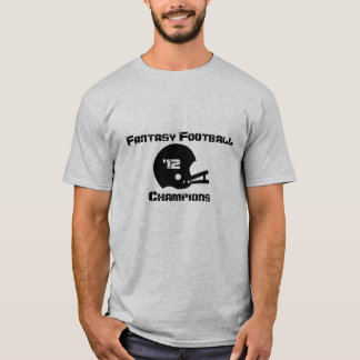 Fantasifotboll tuggar ljudlig T-tröja Tee Shirt