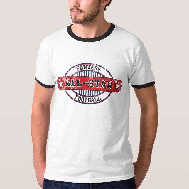 FantasifotbollAll-Stjärna T Shirt (Framsida)