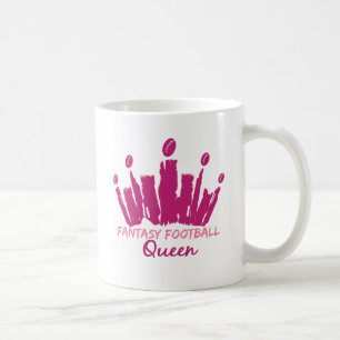 Fantasifotbolldrottning Kaffemugg