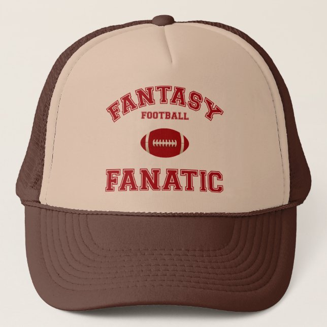 Fantasifotbollfanatiker Truckerkeps (Framsida)