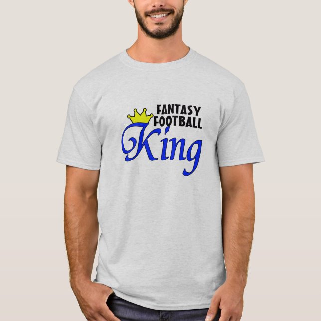Fantasifotbollkung T-shirt (Framsida)