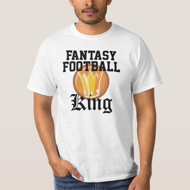 Fantasifotbollkung Tee (Framsida)