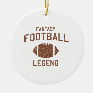 Fantasifotbolllegend Julgransprydnad Keramik