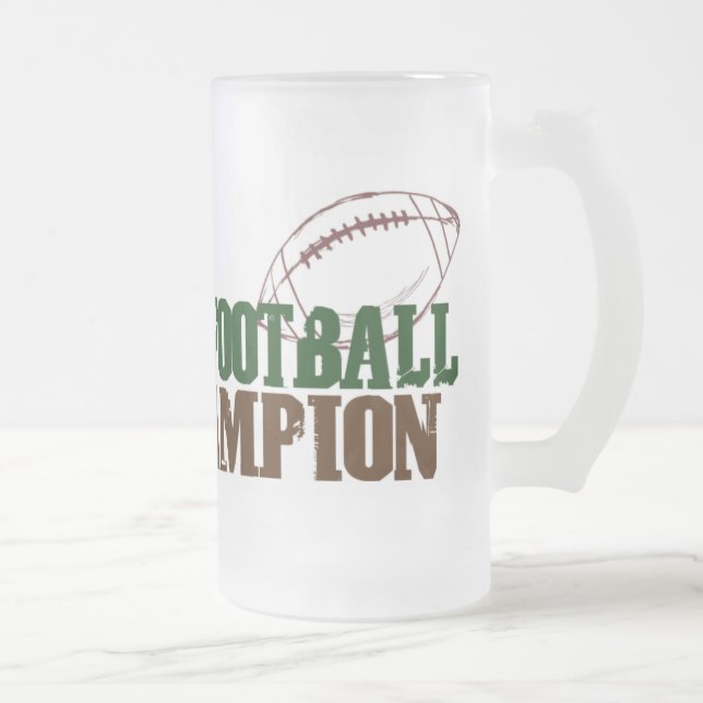 Fantasifotbollmästare 2008 frostat ölglas (Höger)