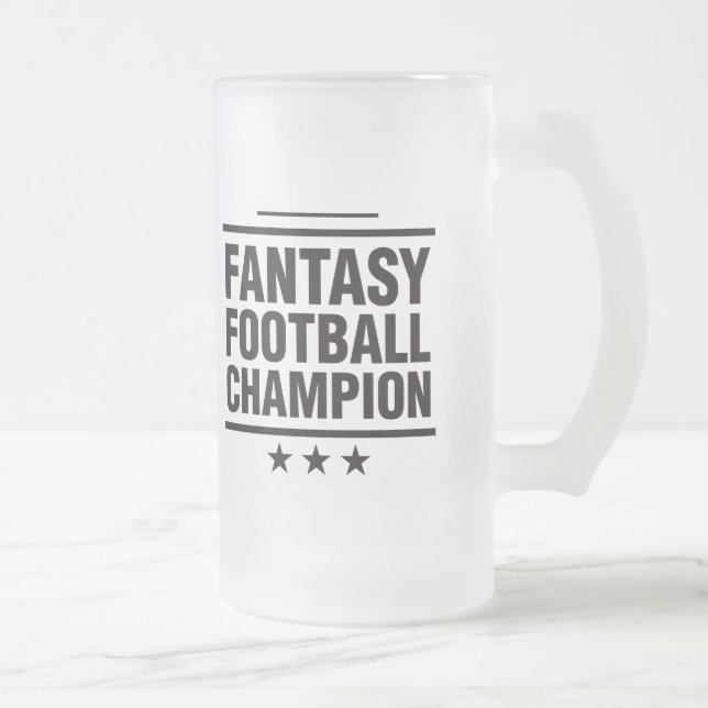 Fantasifotbollmästare! Frostat Ölglas (Höger)