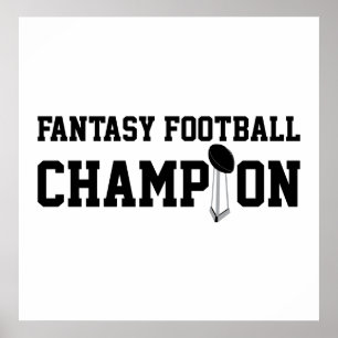 Fantasifotbollmästare Poster