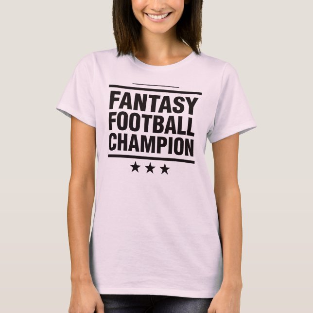 Fantasifotbollmästare! T Shirt (Framsida)