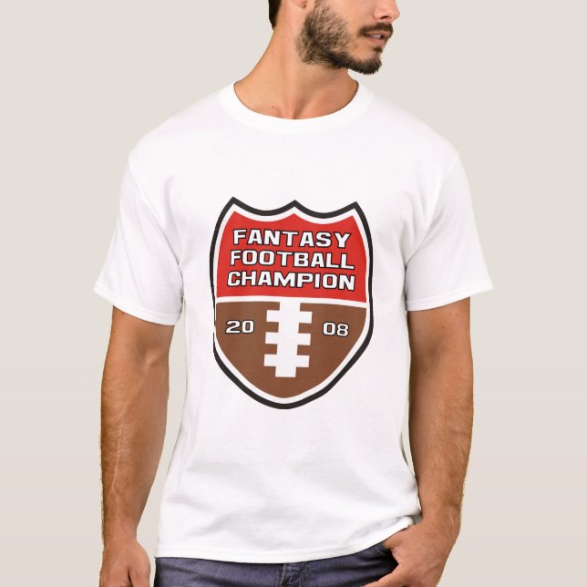 Fantasifotbollmästare T Shirt (Framsida)