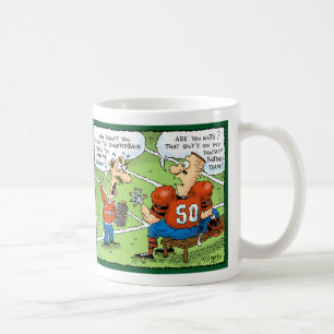 Fantasifotbolltecknad Kaffemugg