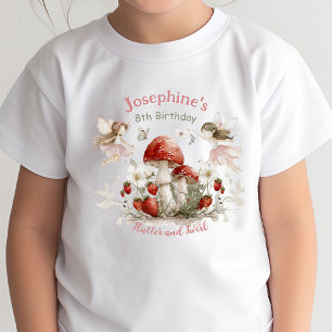 fantasifull födelsedags-tröja med trädgårdsälva so t shirt
