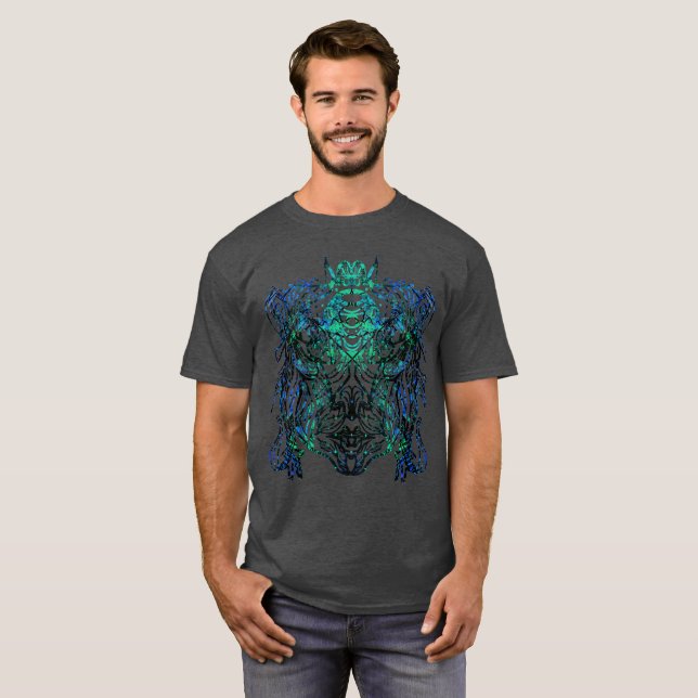 fantasifulla ansikten t shirt (Hel framsida)