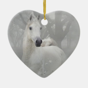 Fantasihäst Julgransprydnad Keramik