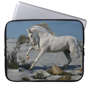 Fantasihästar: Snökung Laptop Sleeve