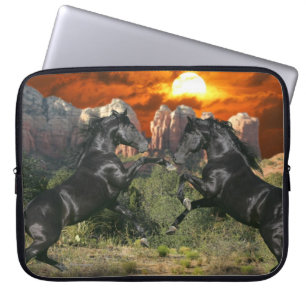 Fantasihästar: Svart magi Laptop Fodral