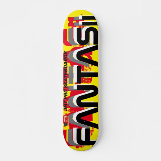 FANTASII JMT 7 3/4-tums Skateboard Deck (Framsida)
