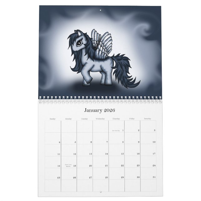 Fantasikalender Kalender (Jan 2026)