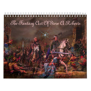 Fantasikonst av Steve en Roberts Kalender