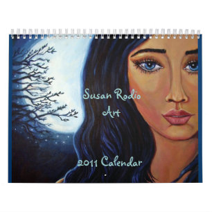 Fantasikonstkalender 2011 vid Susan Rodio konst Kalender
