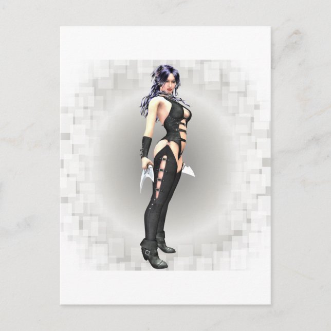 Fantasikrigare 02 vykort (Framsida)