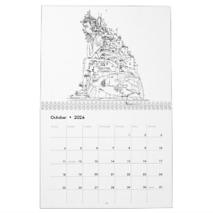 Fantasilandskap Kalender