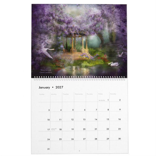 Fantasin förlägger konstkalendern 2012 kalender (Jan 2027)