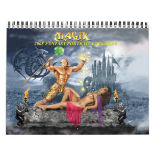 Fantasiporträttkalender 2008 kalender
