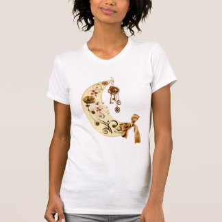 FantasiSteampunk måne T-shirt