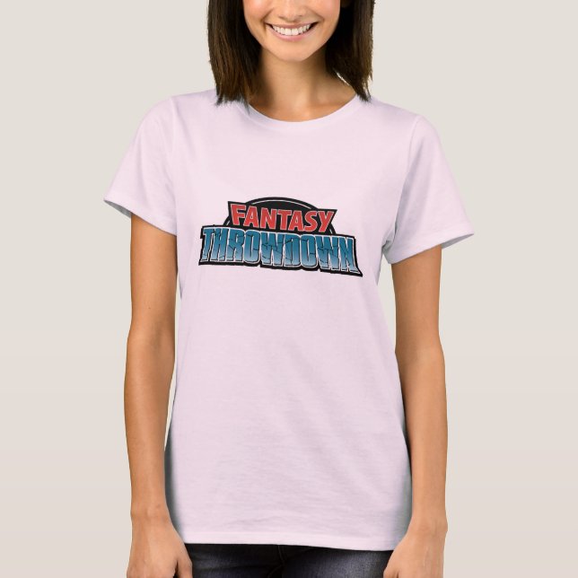 FantasiThrowdownkvinna T-tröja T-shirt (Framsida)