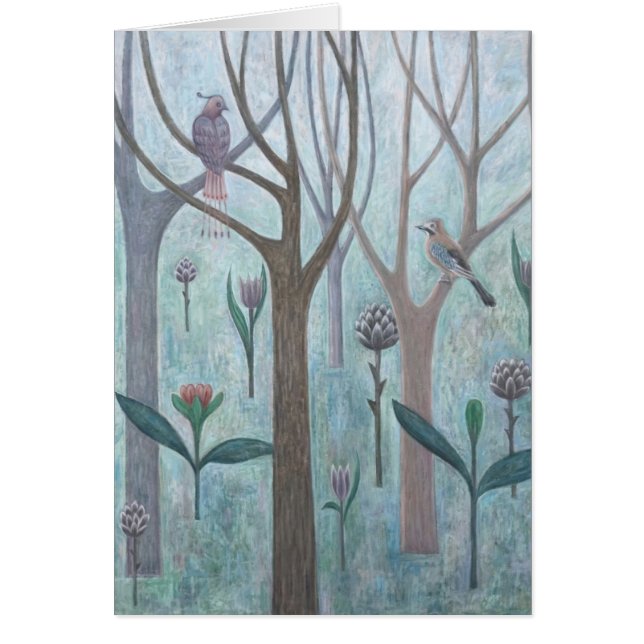 Fantasiträdgård 2005 hälsningskort (Framsidan)